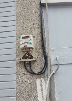 신규 전력 계량기 공사